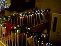 Christmas Decorations on the Banister